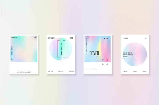 Color Gradents in Web Design Examples