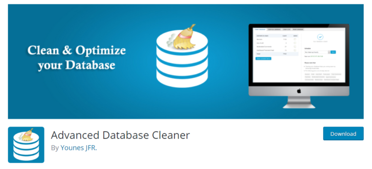 Advanced Database Cleaner - Foto del Plugin con su Logo