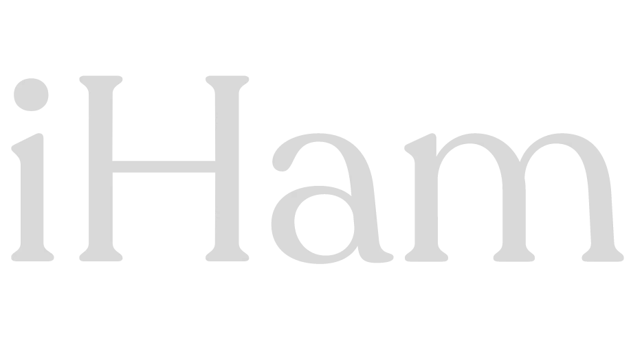 Logo iHam tipografia base