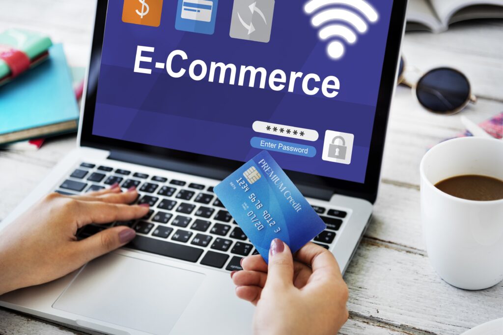 Tienda woocommerce, pago online desde ordenador portátil.