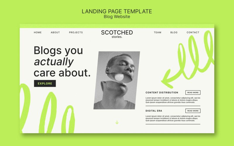 10 mejores blogs, diseño minimalista, ilustración digital y minimalismo.